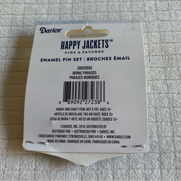 NWT Happy Jackets enamel pin set {4pcs.} - Picture 8 of 10